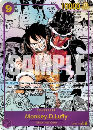 Sammelkarte Monkey.D.Luffy