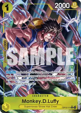 Monkey.D.Luffy OP10-111
