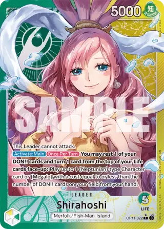 Shirahoshi OP11-022