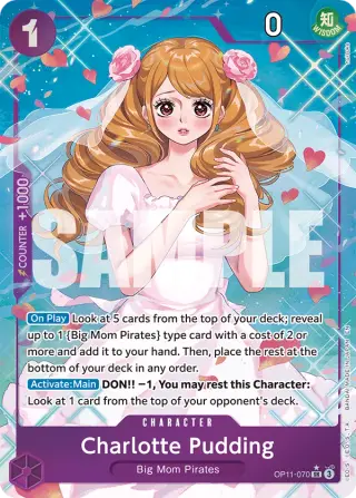 Charlotte Pudding OP11-070