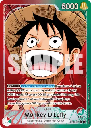 Monkey.D.Luffy OP13-001
