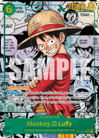 Sammelkarte Monkey.D.Luffy