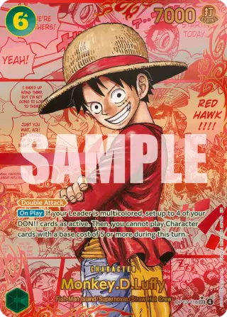 Sammelkarte Monkey.D.Luffy