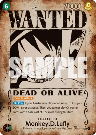 Monkey.D.Luffy OP13-118