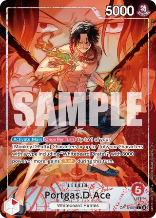 Portgas.D.Ace OP16-001