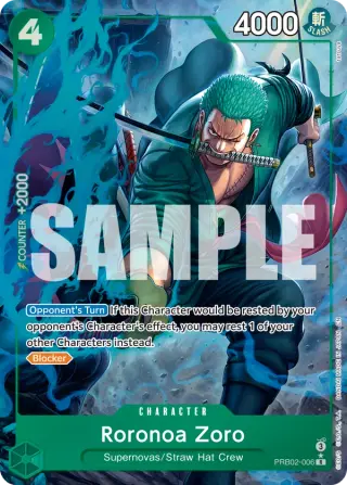 Roronoa Zoro PRB02-006