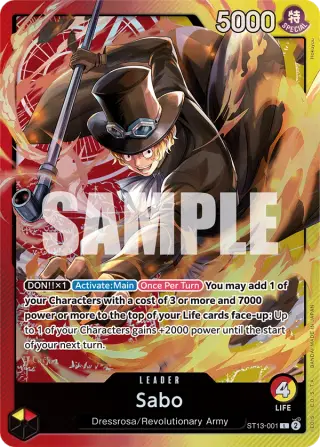 Sabo ST13-001