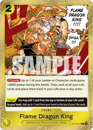 Flame Dragon King ST13-017
