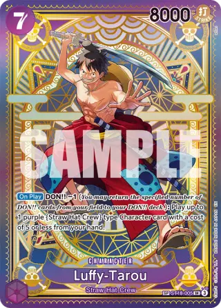 Sammelkarte Luffy-Tarou