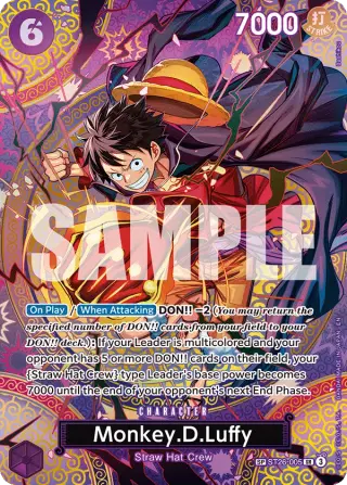Sammelkarte Monkey.D.Luffy