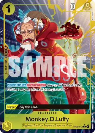 Monkey.D.Luffy ST29-012