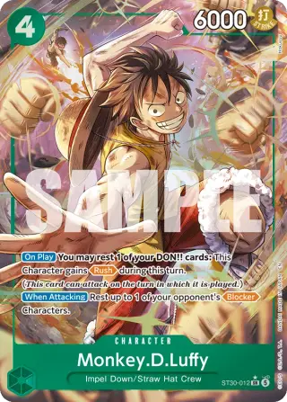 Sammelkarte Monkey.D.Luffy