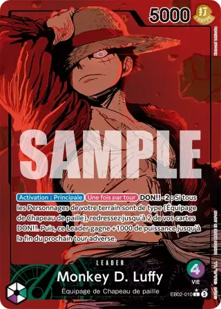 Sammelkarte Monkey D. Luffy