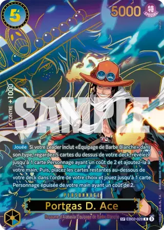 Portgas D. Ace EB02-028
