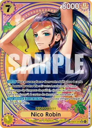 Sammelkarte Nico Robin