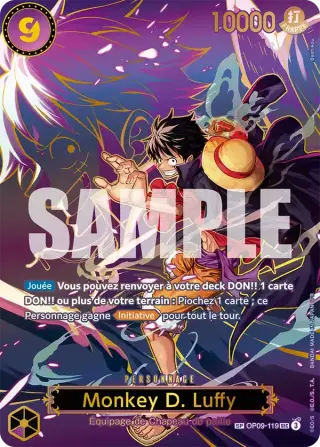 Monkey D. Luffy OP09-119