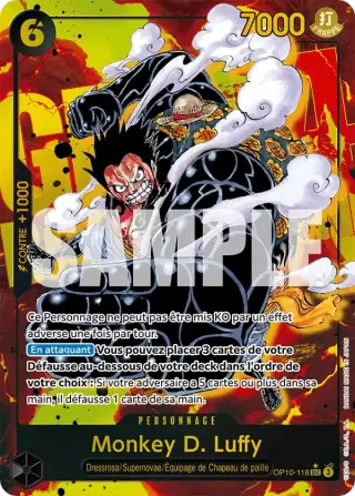 Monkey D. Luffy OP10-118