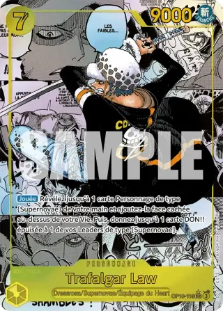 Sammelkarte Trafalgar Law