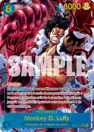 Monkey D. Luffy OP11-118