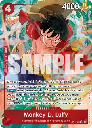 Monkey D. Luffy OP12-015