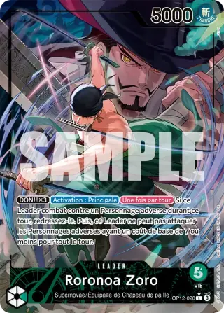 Roronoa Zoro OP12-020