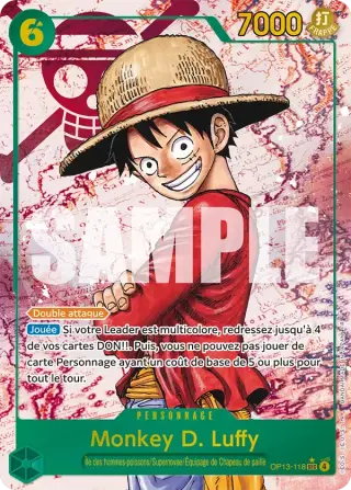 Monkey D. Luffy OP13-118