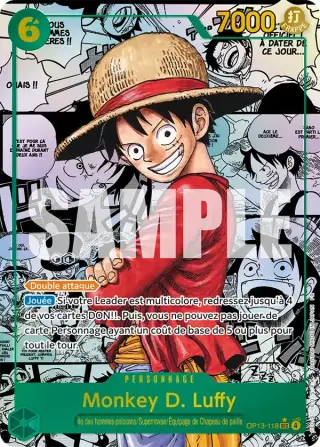 Sammelkarte Monkey D. Luffy