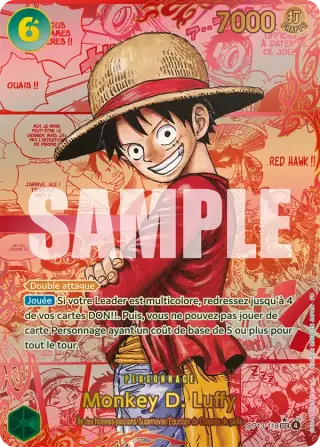 Sammelkarte Monkey D. Luffy
