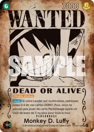 Monkey D. Luffy OP13-118