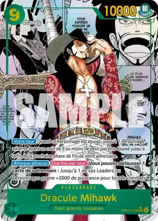Sammelkarte Dracule Mihawk