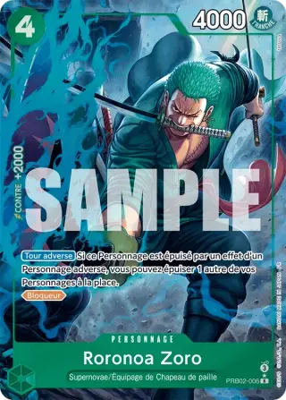Roronoa Zoro PRB02-006