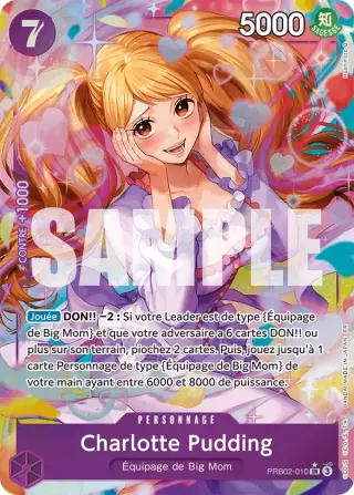 Charlotte Pudding PRB02-010
