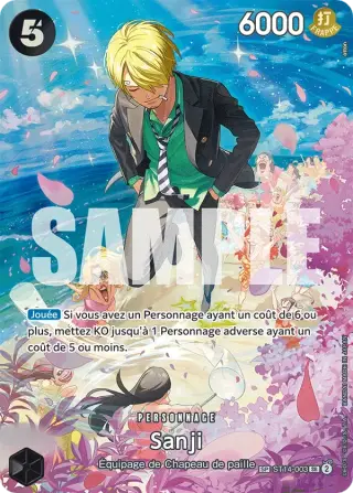 Sammelkarte Sanji