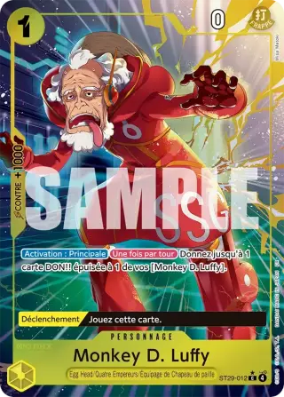 Monkey D. Luffy ST29-012