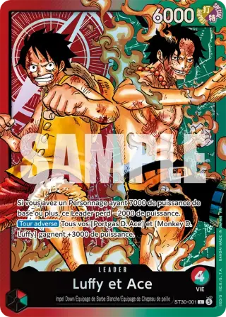 Luffy et Ace ST30-001