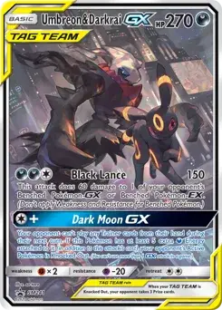 Sammelkarte Nachtara & Darkrai GX