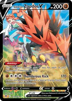 Galar-Zapdos V TG19