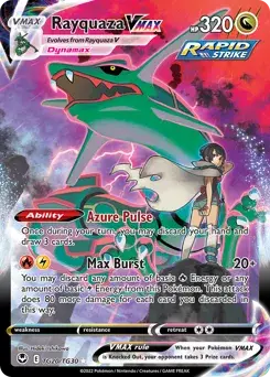 Rayquaza VMAX TG20 aus Silberne Sturmwinde Trainer-Galerie