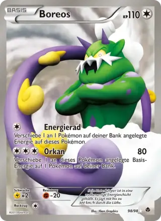 Sammelkarte Boreos