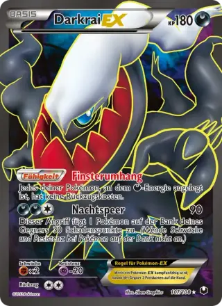 Sammelkarte Darkrai-EX