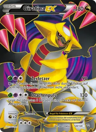 Sammelkarte Giratina-EX