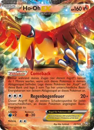 Ho-Oh-EX 22