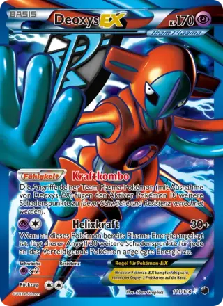 Sammelkarte Deoxys-EX