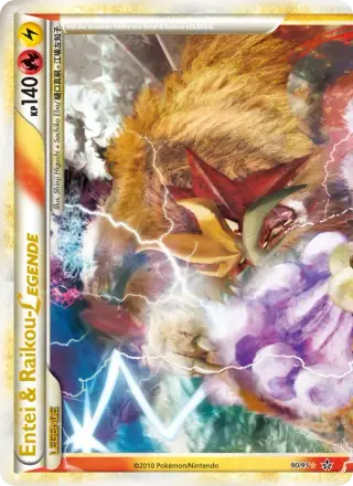 Entei & Raikou LEGENDE 90