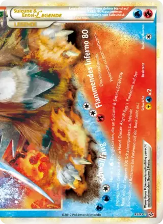 Suicune & Entei LEGENDE 95