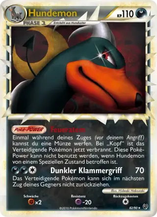 Sammelkarte Hundemon