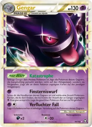 Sammelkarte Gengar