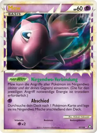 Sammelkarte Mew