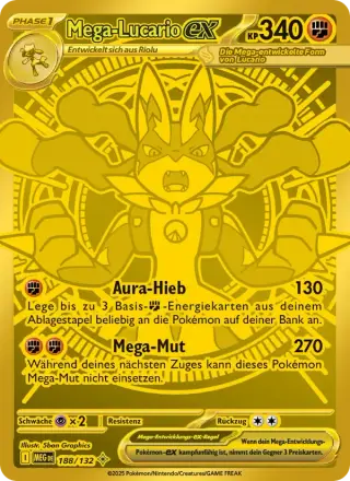 Sammelkarte Mega-Lucario-ex