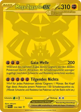 Sammelkarte Mega-Zygarde-ex